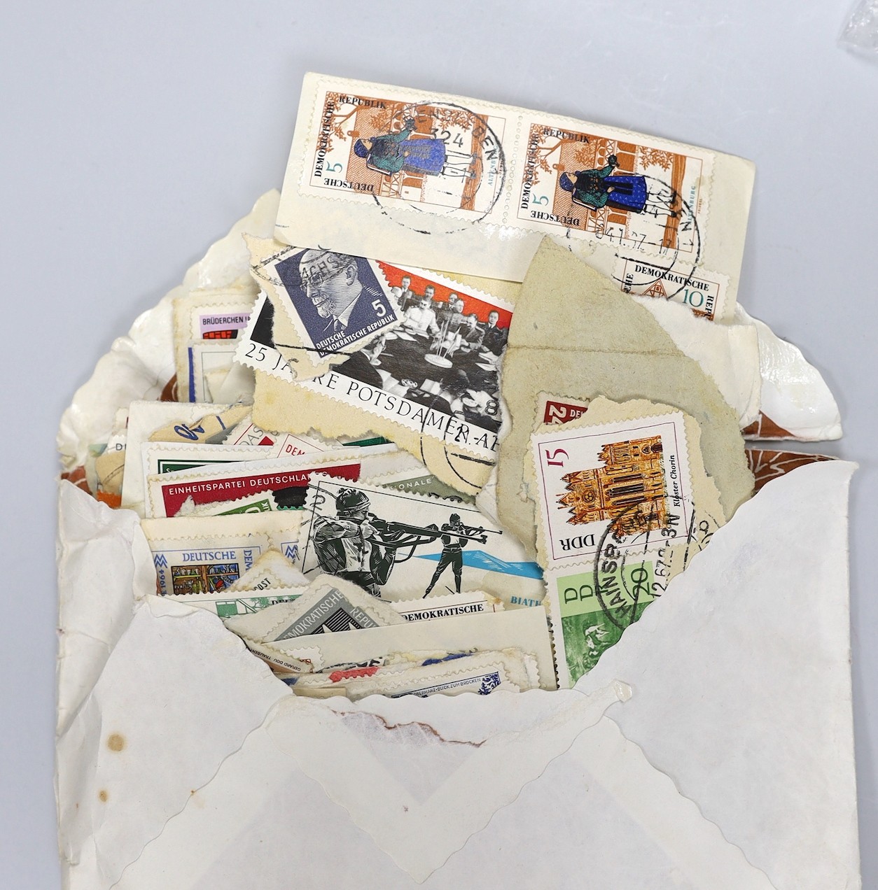 A quantity of various stamps